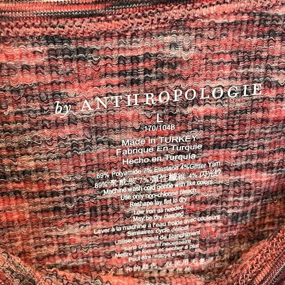 by Anthropologie Ribbed Space Dye Tank - size Large - Picture 2 of 4